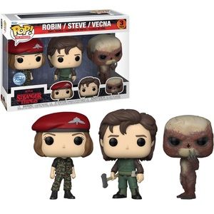 STRANGER THINGS FUNKO POPS 3 PACK‼️